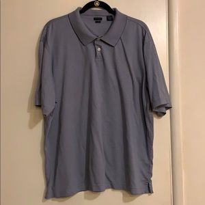 Van Huesen Polo Shirt Blue Striped XXL